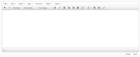 home page editor Home page editor